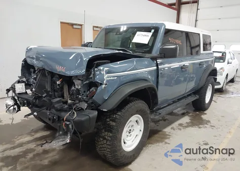 2023 Ford Bronco Heritage Edition из США, поврежденный, VIN 1FMDE4DH2PLA40790